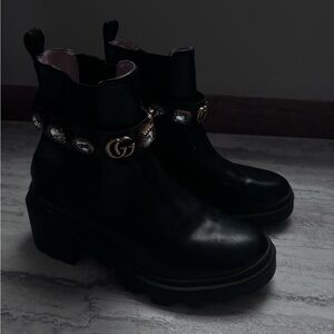Gucci black boots